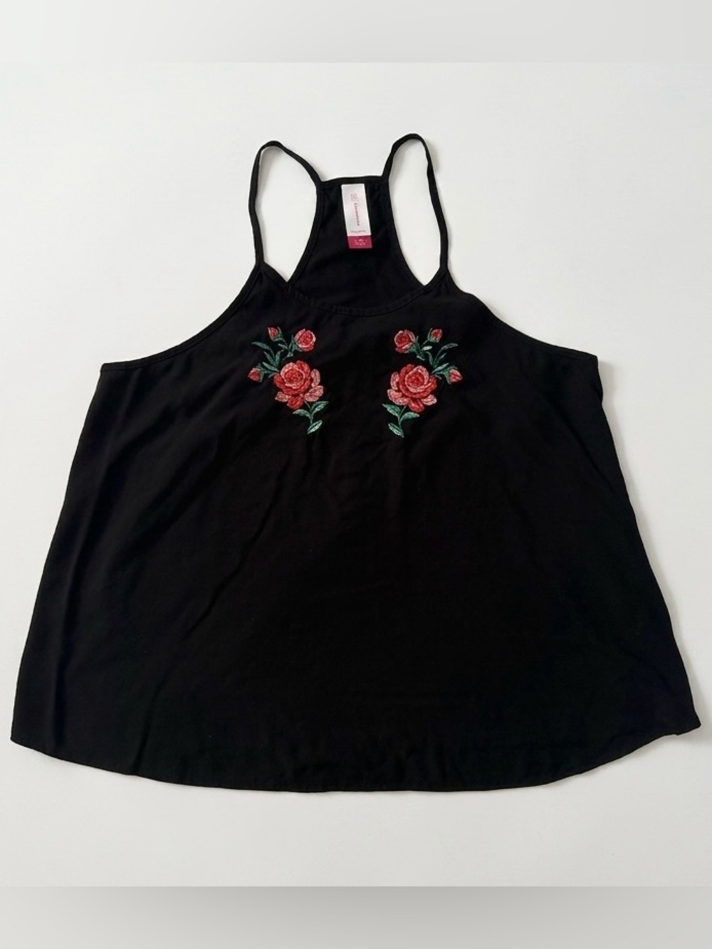 No Boundaries Black Ribbed Tank Top - Picture 2 of 7